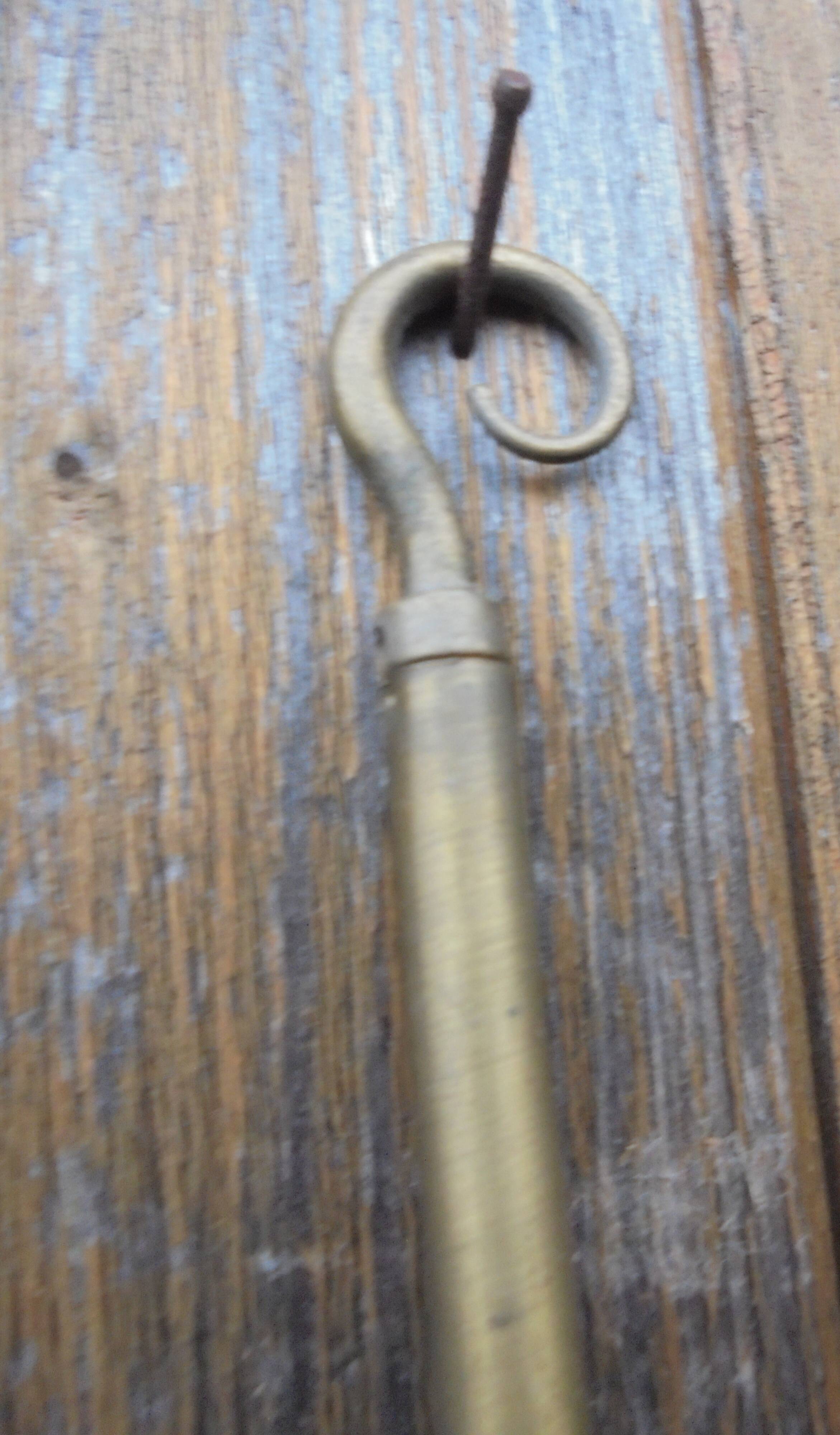 old small chimney ash broom