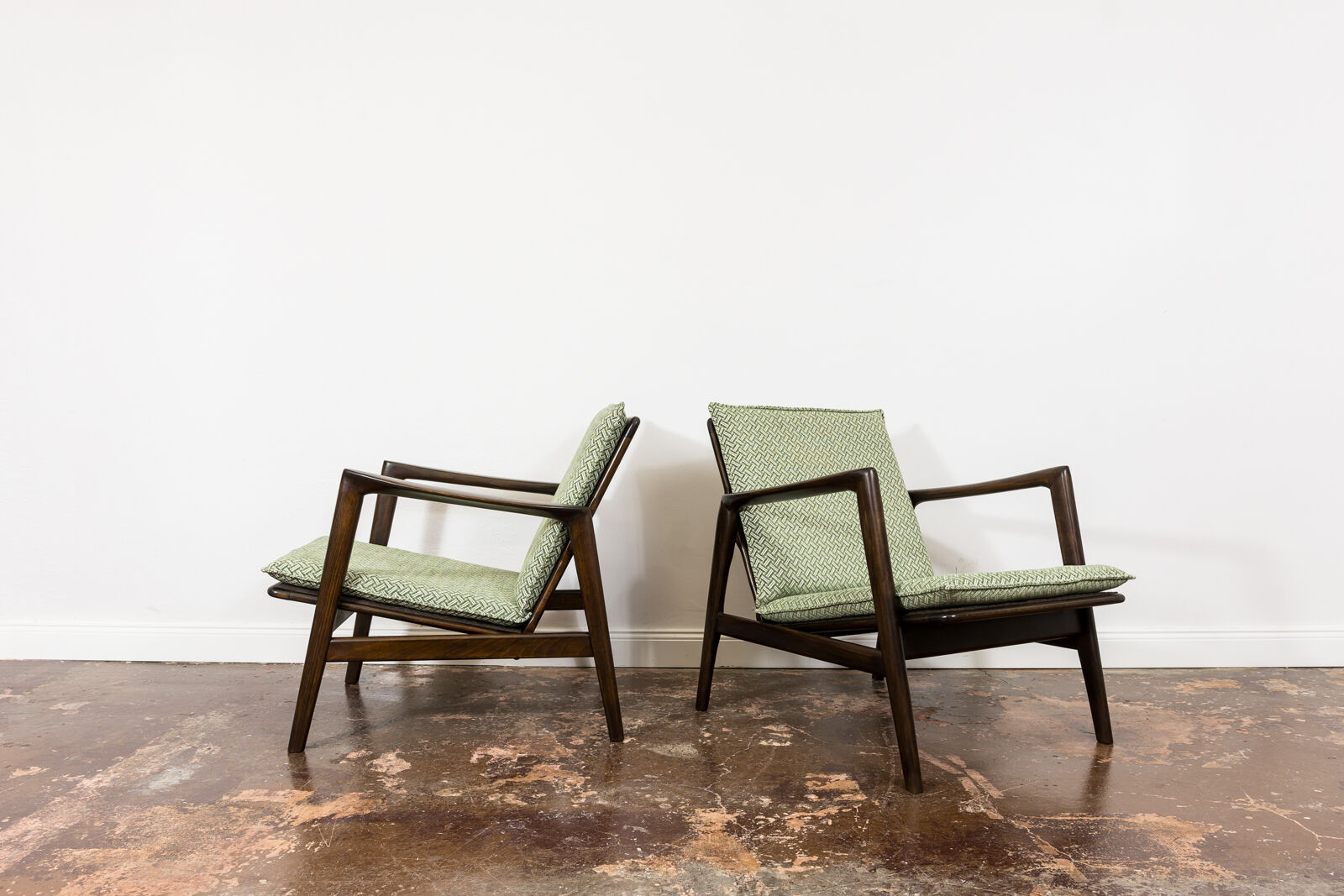 Pair of armchairs type 300 130, 1960's