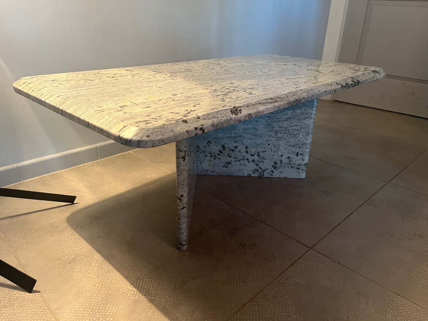 Marble coffee table