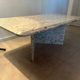 Marble coffee table