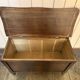 Old wooden presbytery chest
