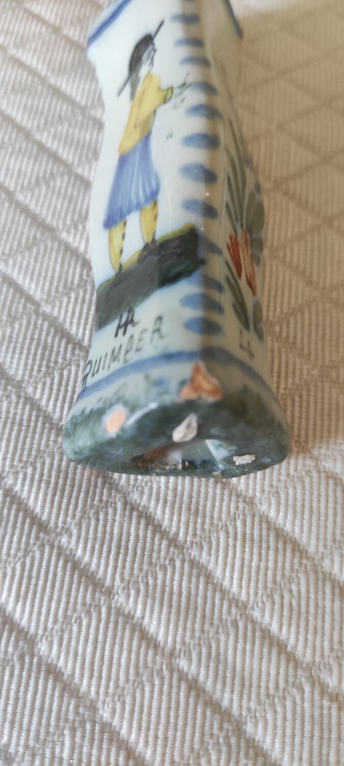 2 antique knife holders HB Quimper