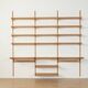 1960s wall shelf, Kai Kristiansen, FM Møbler