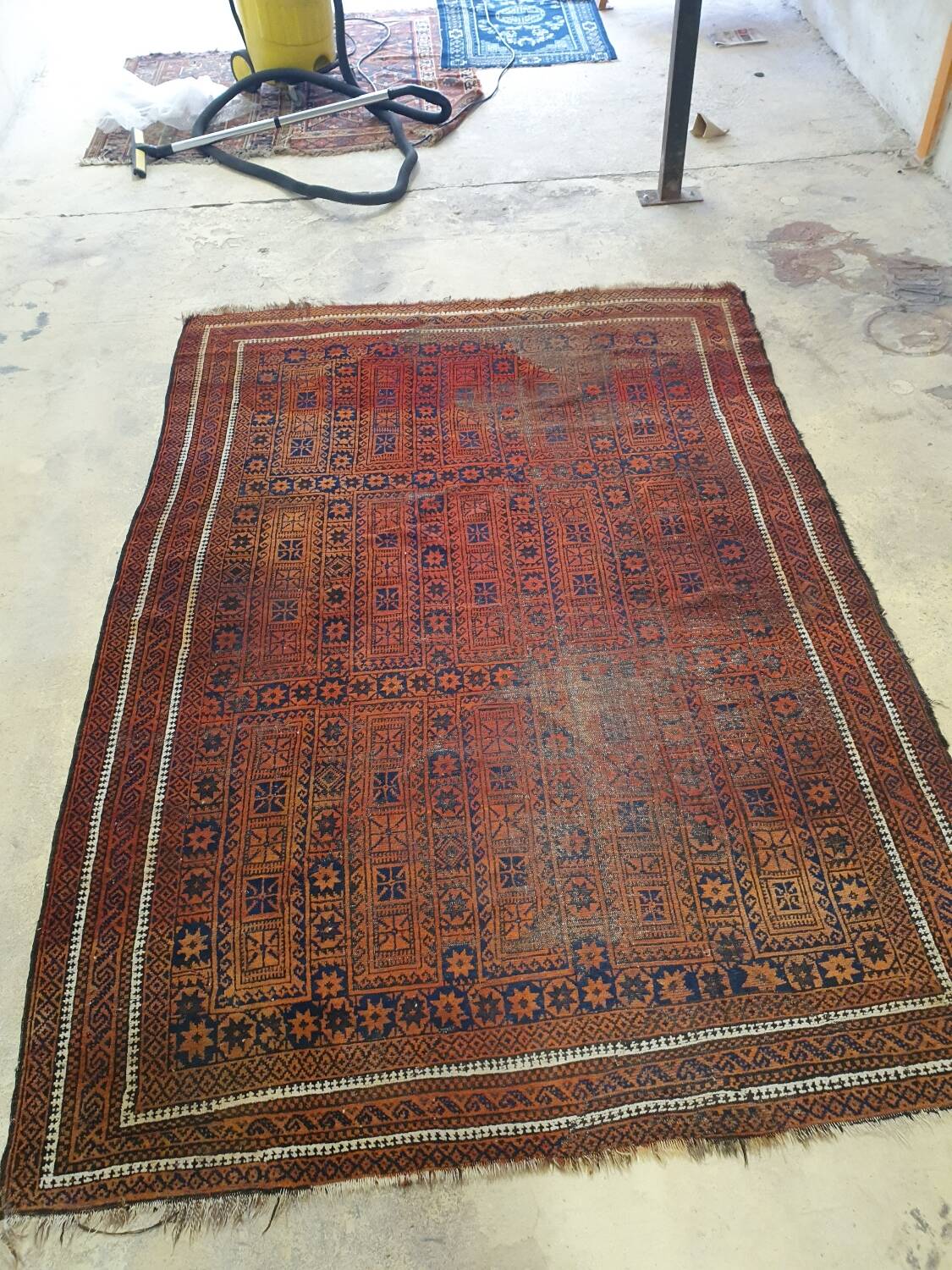 Old carpet