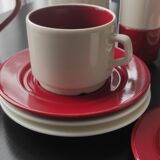 French porcelain coffee set