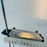 Oluce 626/L floorlamp Joe Colombo Design. Vintage Italian design. White Oluce lamp by Joe Colombo