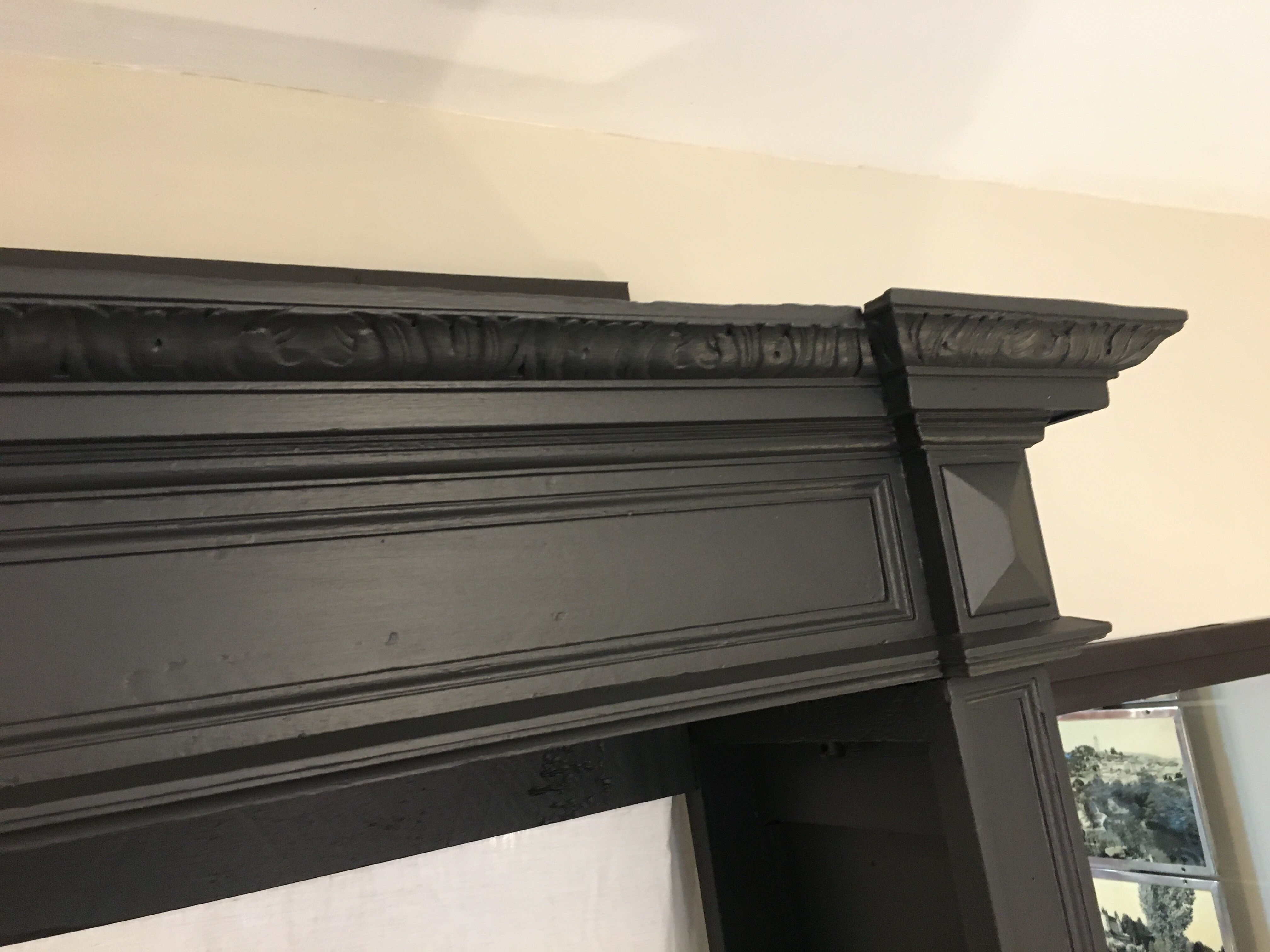 Old Louis XVI style library