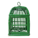 Vintage rattan cage