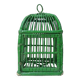 Cage en rotin vintage