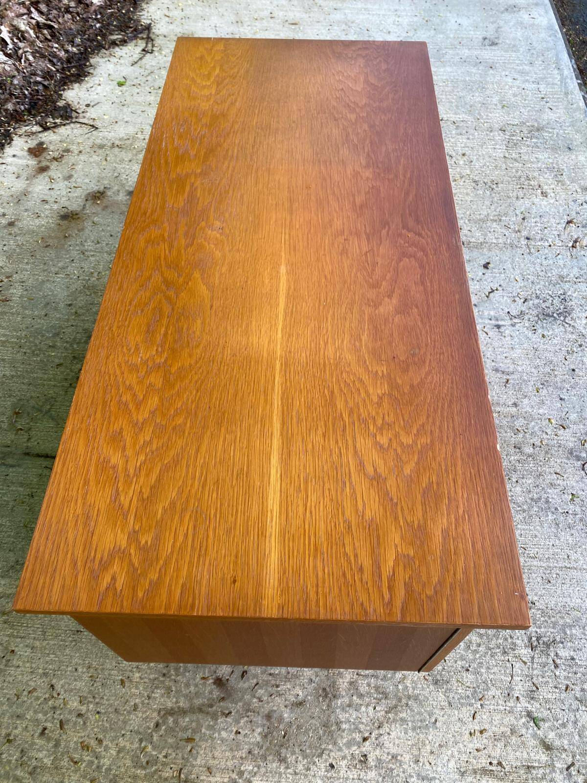 Scandinavian wooden desk from the 50s/60s, 120cm