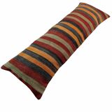 Vintage turkish kilim cushion cover , 120 x 40 cm