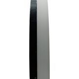 Lampe de table moderniste européenne des années 1990 – design élégant en chrome et led