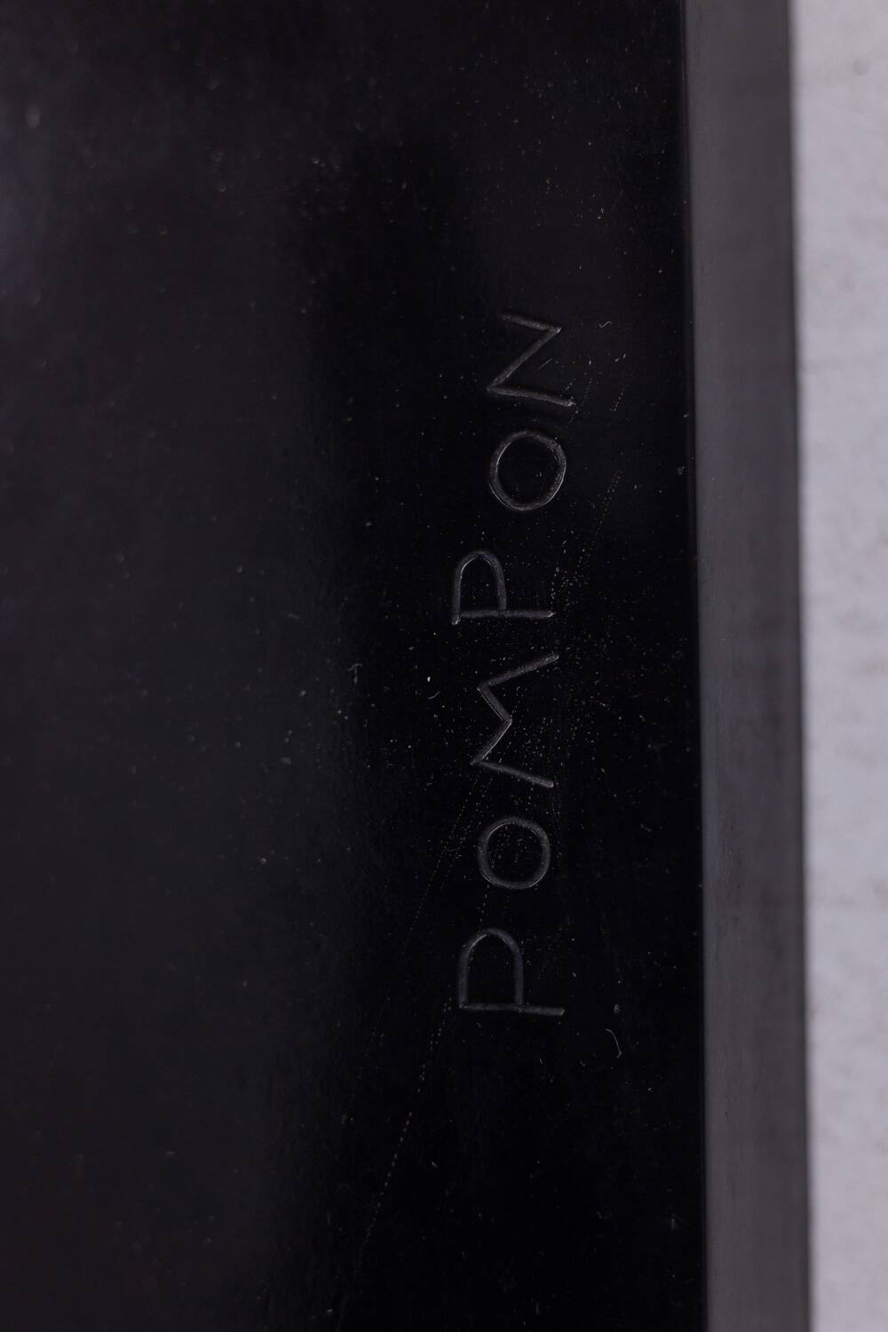 François Pompon. Deer, life-size bronze sculpture. 2006 edition