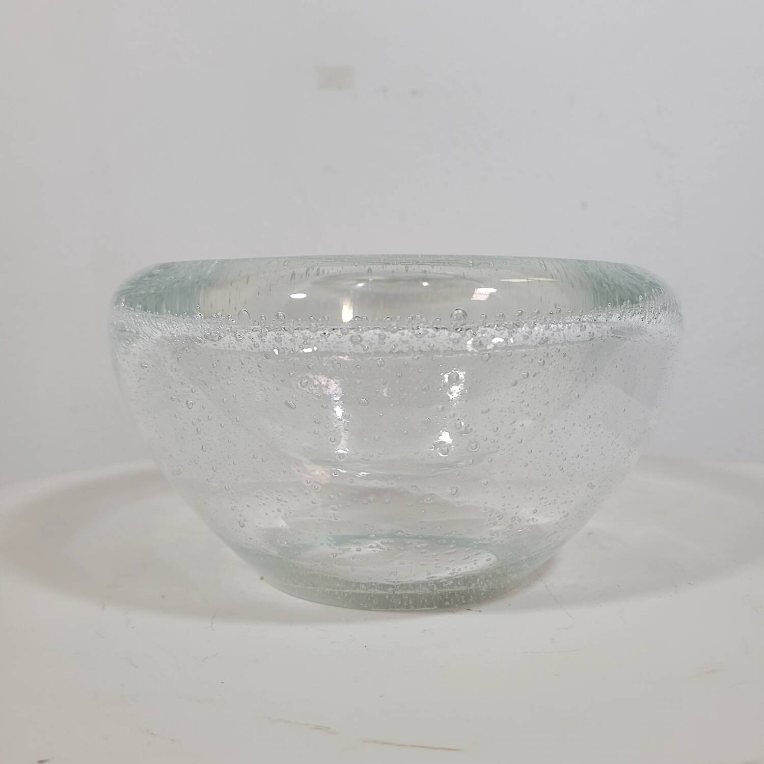 Vintage pocket in blown glass dlg Alvar Aalto circa 1960