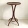 Vintage 50's curved leg side table