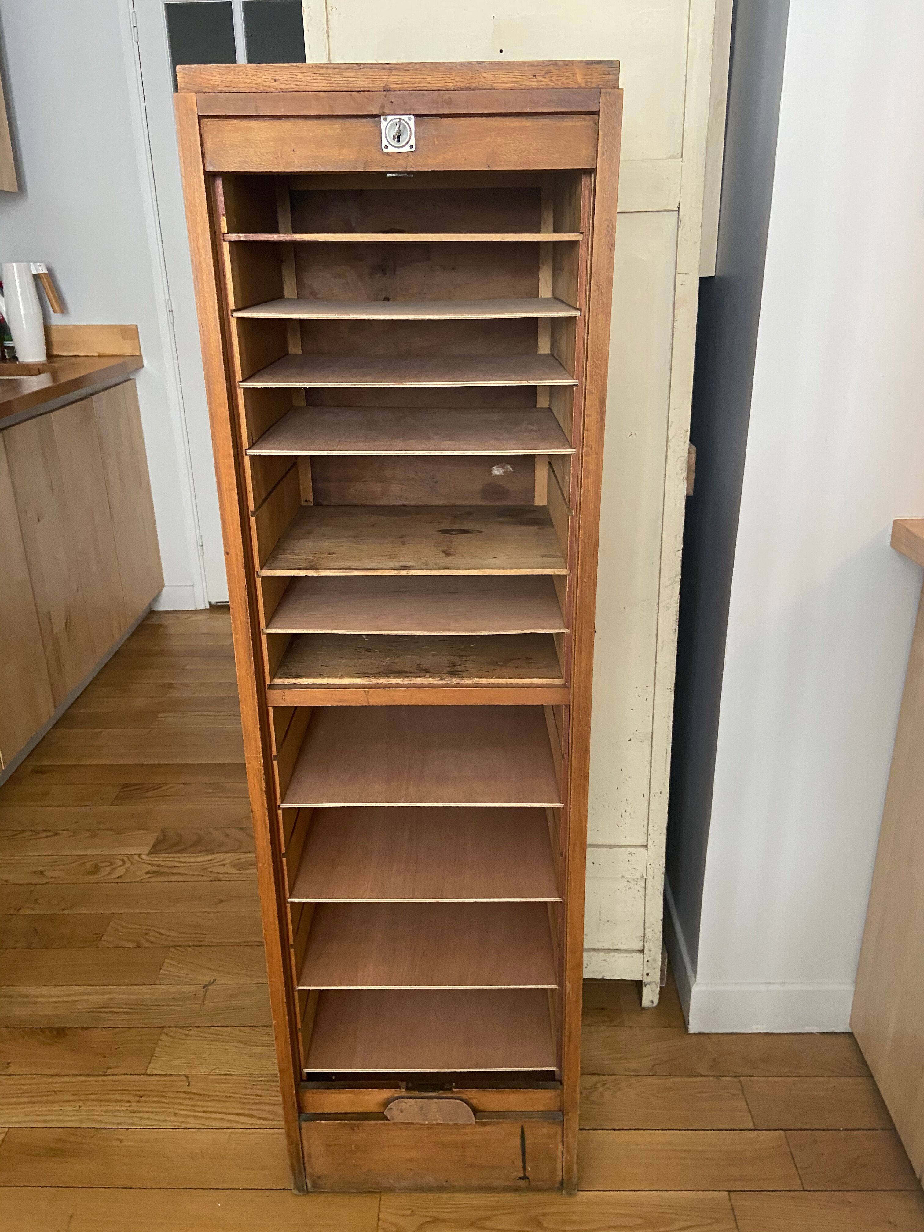 Vintage curtain binder