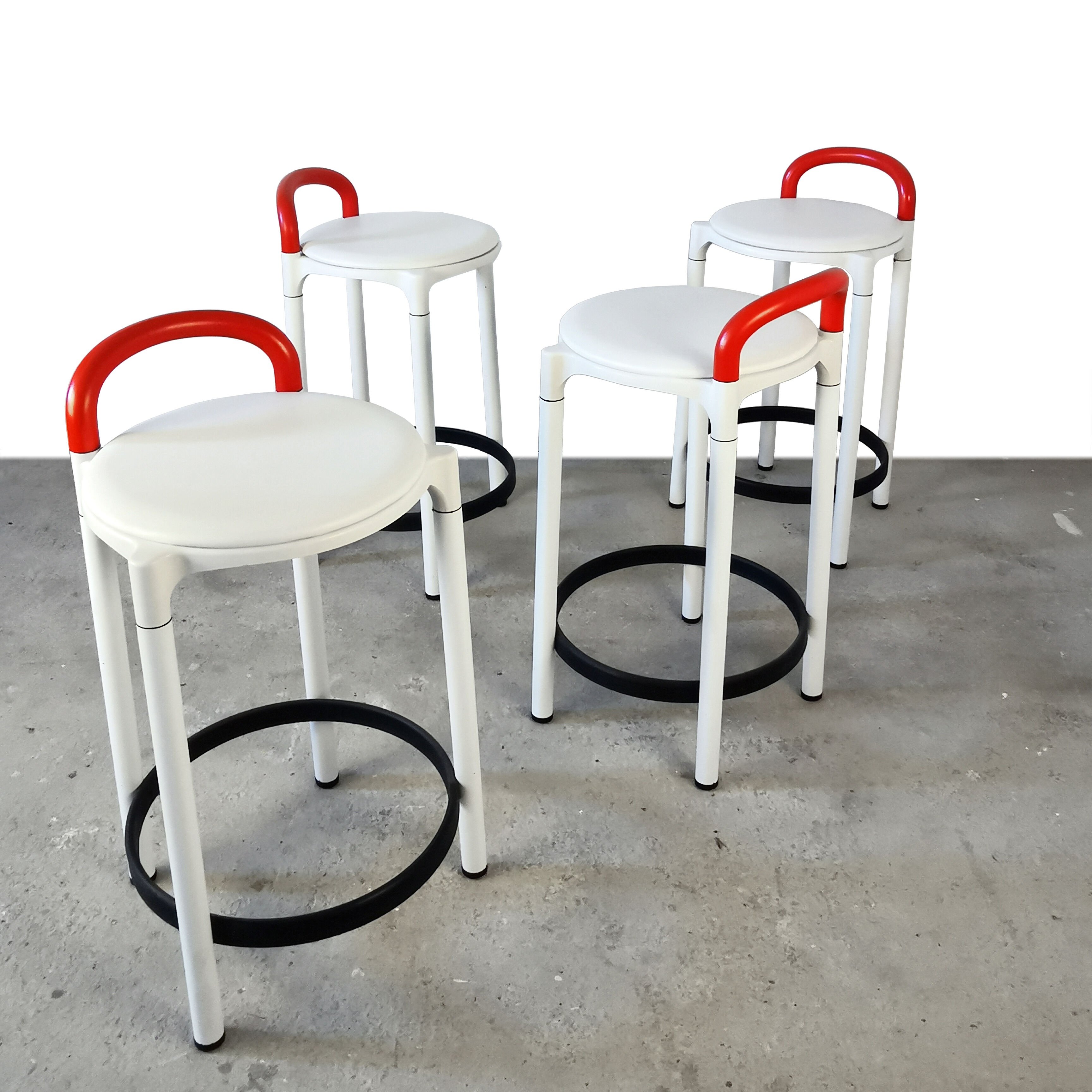 High tabouret "4823" by Anna Castelli Ferrieri, Kartell, 1986