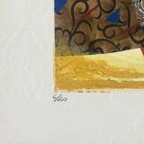 Bernard alligand, 1953. arabesques, 2003. carborundum engraving and collage.