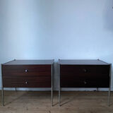 Paire de chevets mid-century scandinaves