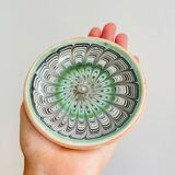 Romanian handicraft ceramic plate