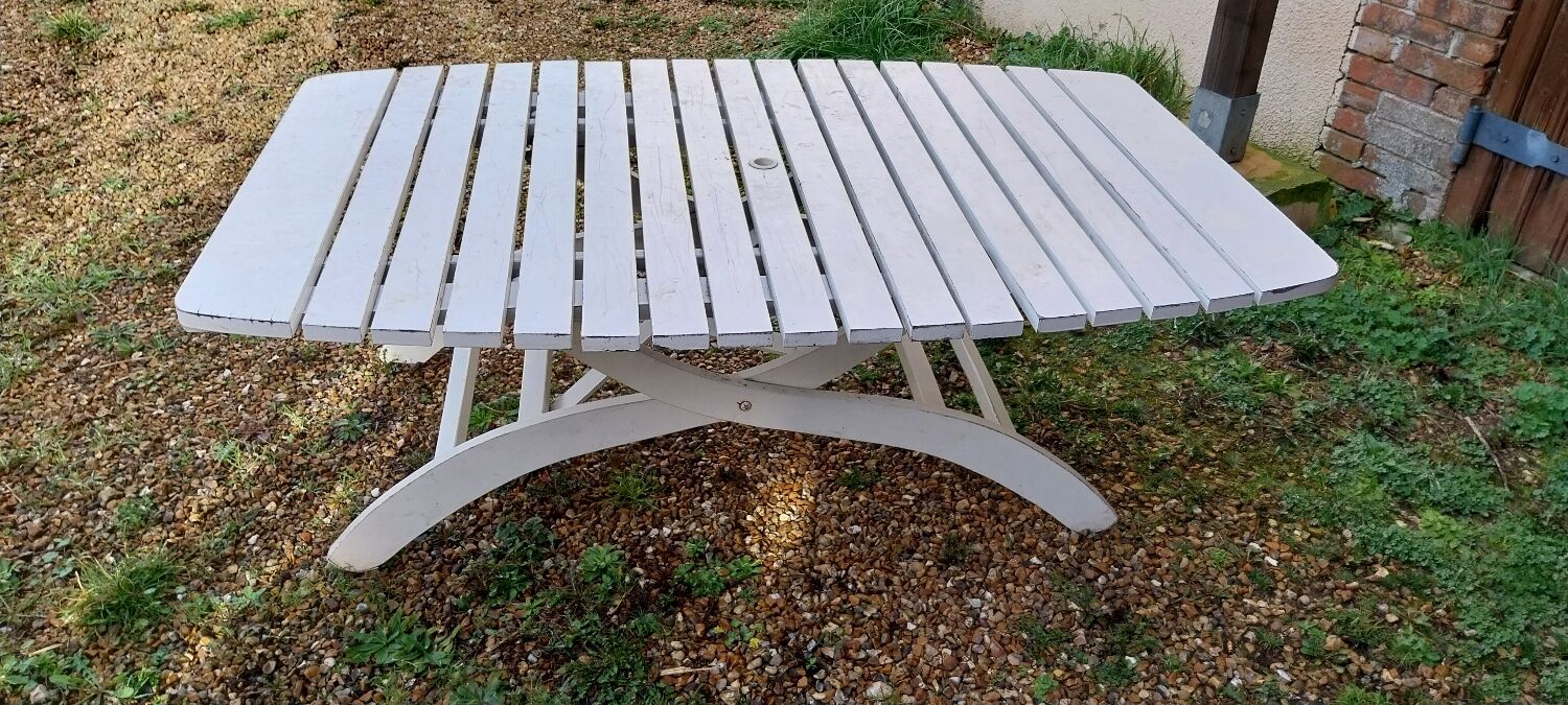 Garden table and chairs