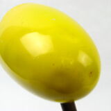 Yellow casserole lamp