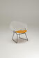 Diamond chair - yellow seatpad