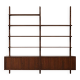 Modular library desk Cado in rosewood, Poul Cadovius Denmark