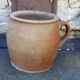 Sandstone pot with handle