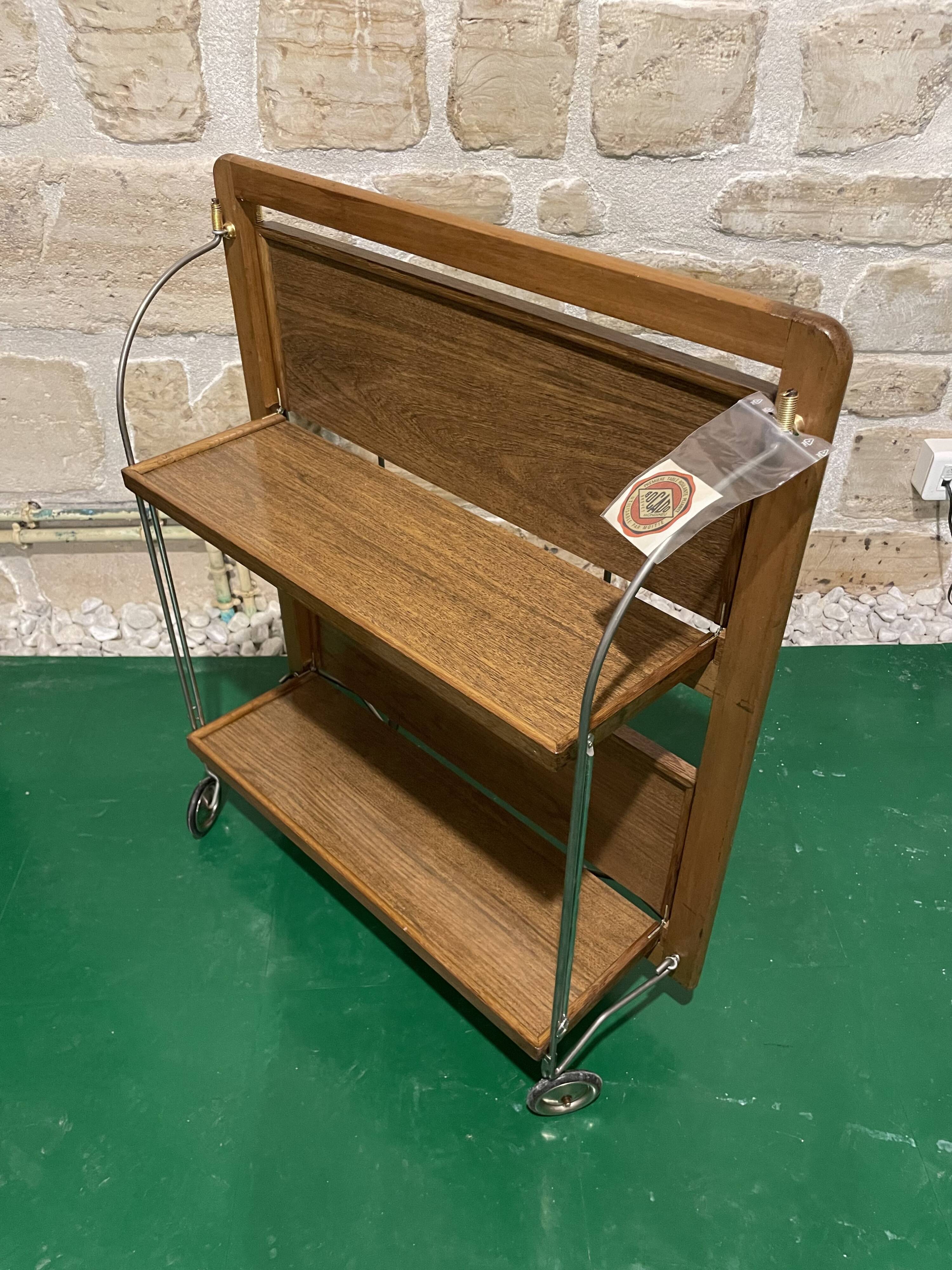 Bocado folding serving cart