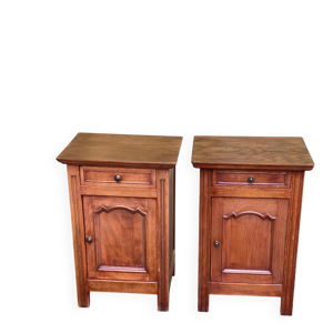 2 tables de chevet en