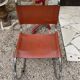 4 chaises Design Mies Van Der Rohe édition années 80