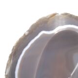 Empty pocket in gray agate, 1970s