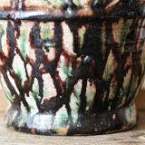 Gourd vase in high relief