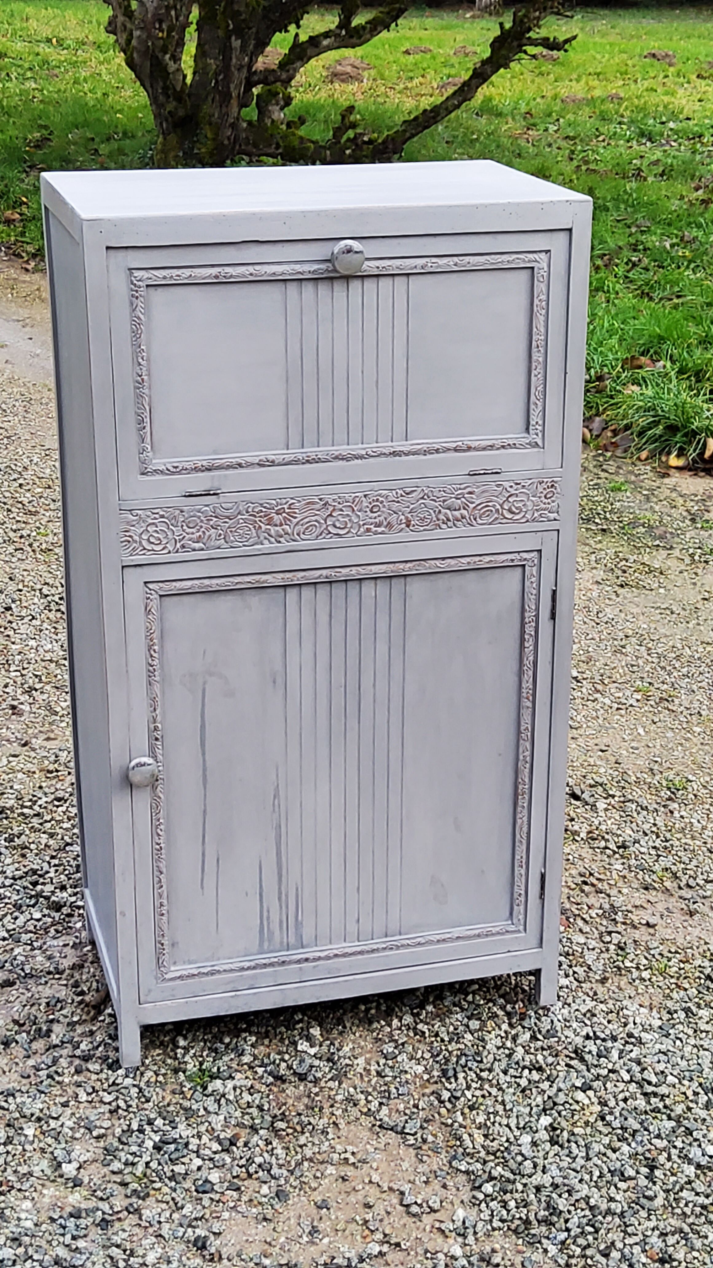 Jam maker of the 30s in beech gray patina