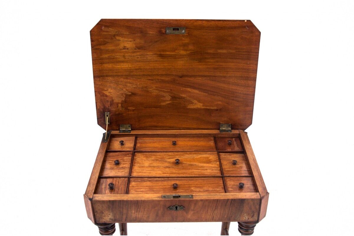 Thread table, Northern Europe, circa 1890.