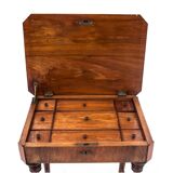 Thread table, Northern Europe, circa 1890.