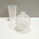 Vase en verre de Murano par Ercole Barovier pour Barovier & Toso avec cannes blanches,