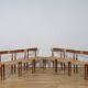 Mid-Century Modern Dining Chairs by Arne Hovmand-Olsen for Mogens Kold, 1960s, Set of 8