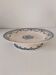 E. Bourgeois footed plate – Excelsior blue decoration, late 19th century