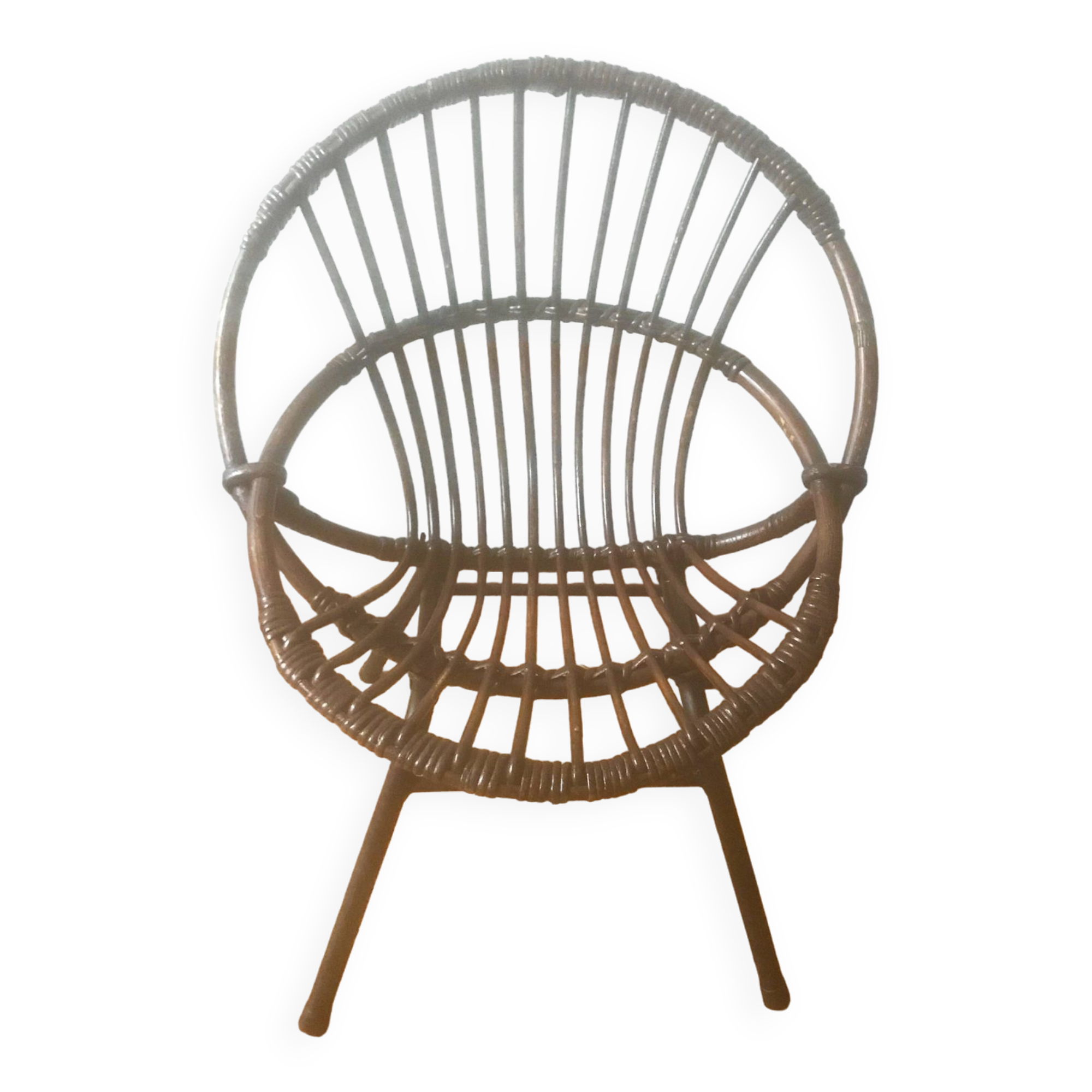Children's rattan chair 1960