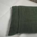 Cushion in old recolored linen