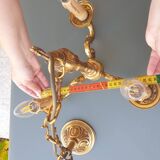 Bronze chandelier