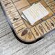 Table basse Capron « herbier » ovale