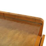 Birch bedside table, Swedish Modern, Sweden, 1940s