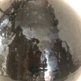 Lamp in glazed stoneware