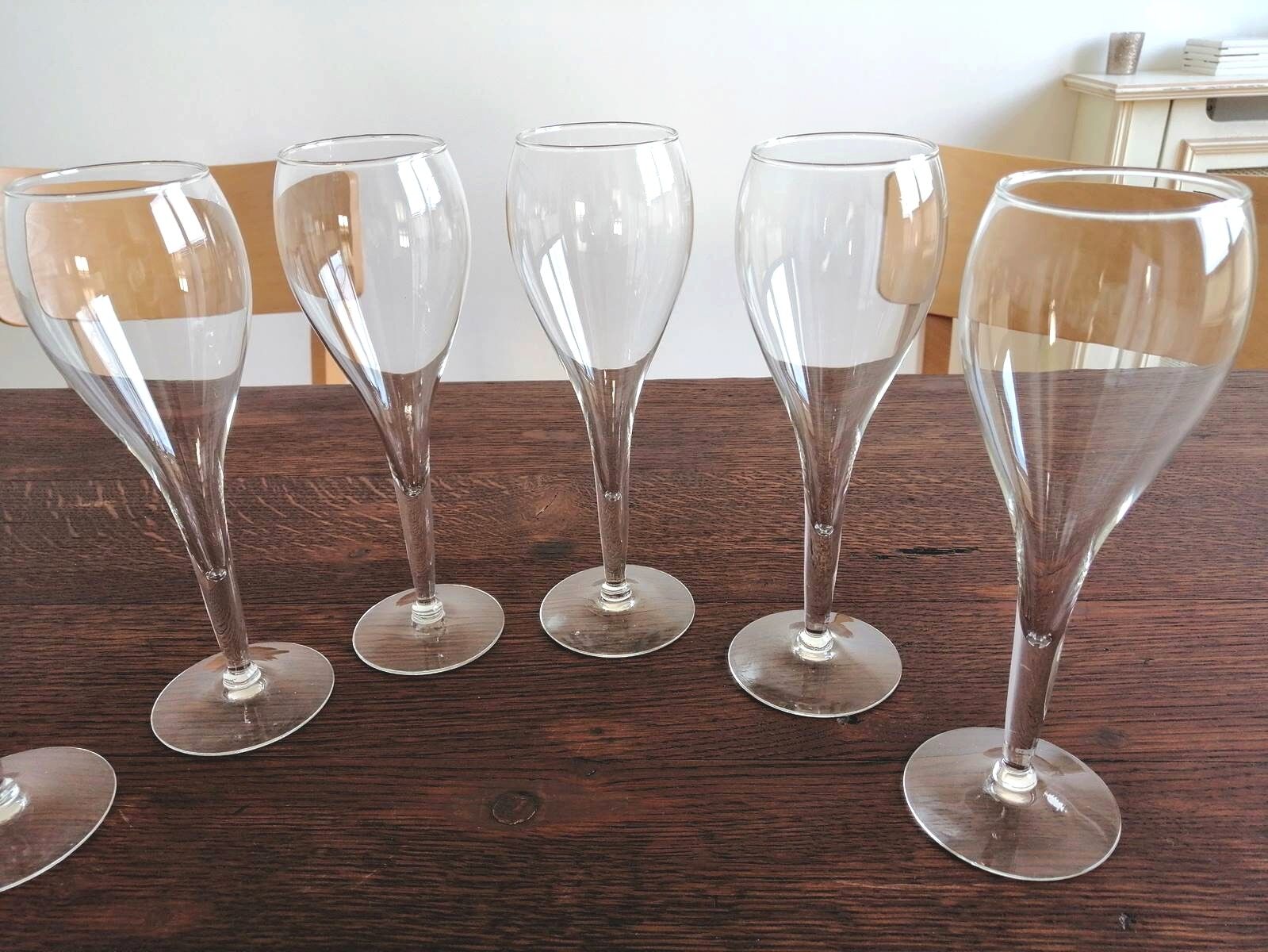 Set of 6 "Tulip" champagne glasses 25 cl