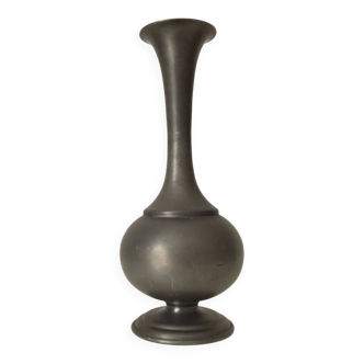 Old pewter vase