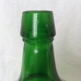 Dame Jeanne en verre vert émeraude