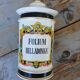 Important pharmacy jar Folium Belladonnae